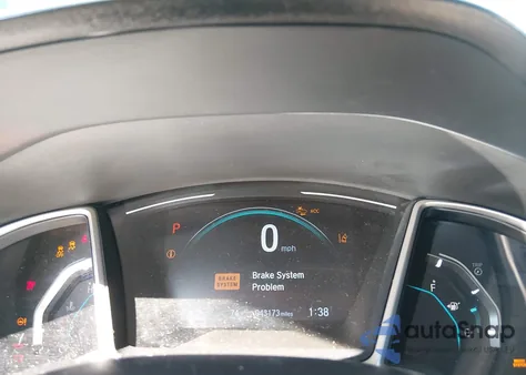 2019 Honda Civic Ex-L из США, поврежденный, VIN 19XFC1F78KE019983